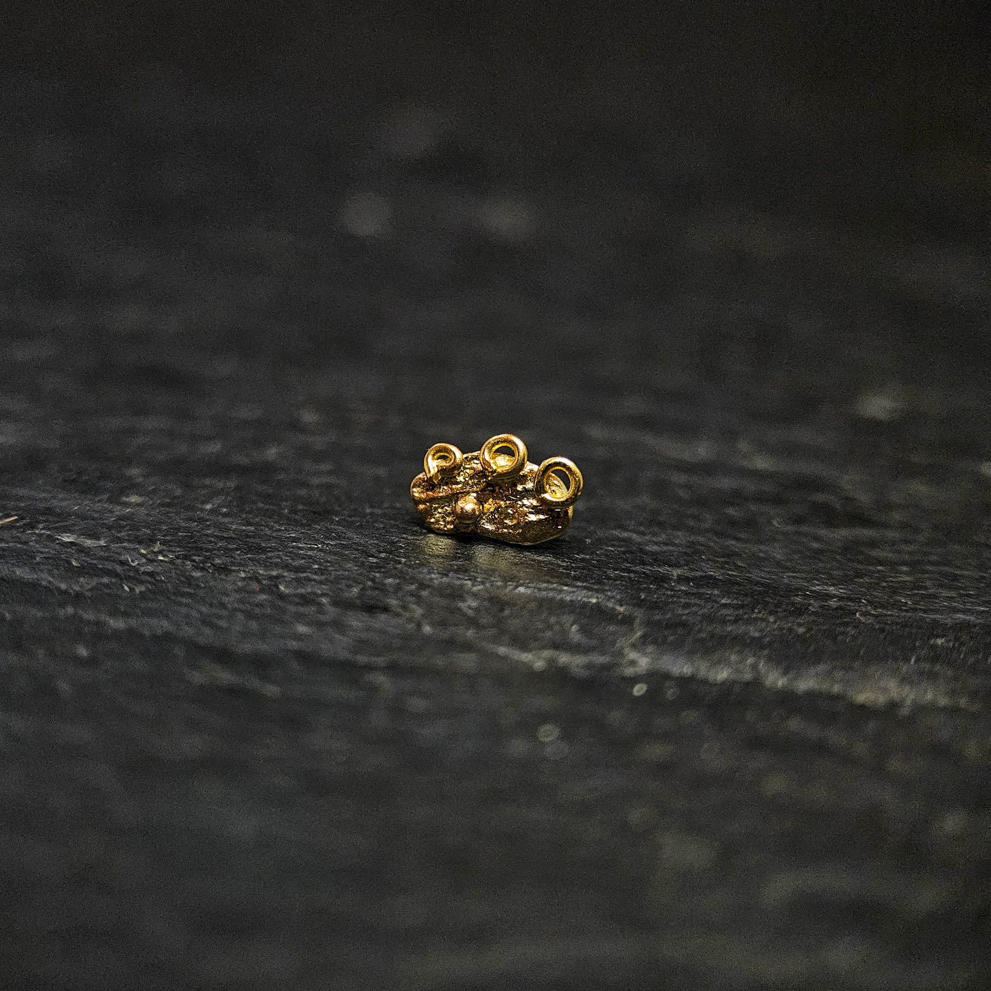 Constellation - 14ct and 18ct solid gold threadless end.