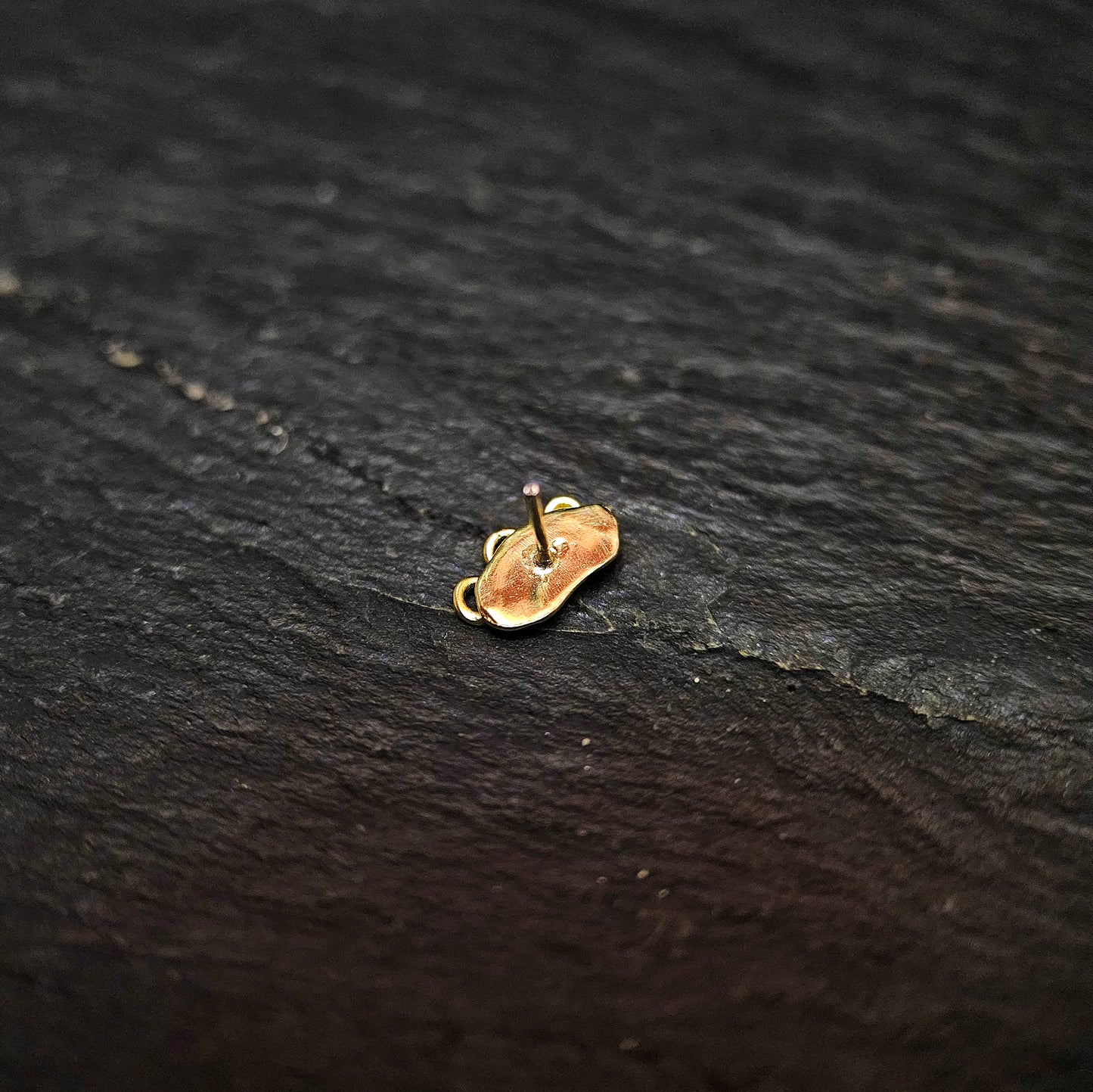 Constellation - 14ct and 18ct solid gold threadless end.
