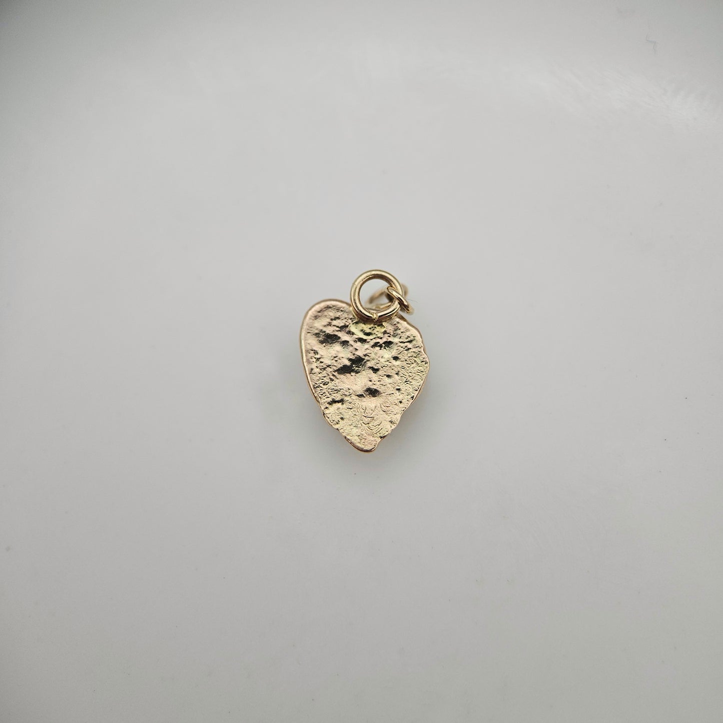 Watermelon Tourmaline set in solid 9ct yellow gold  - Charm