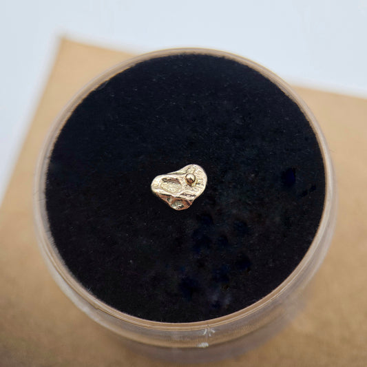 Abstract 3 - 9ct solid gold threadless end