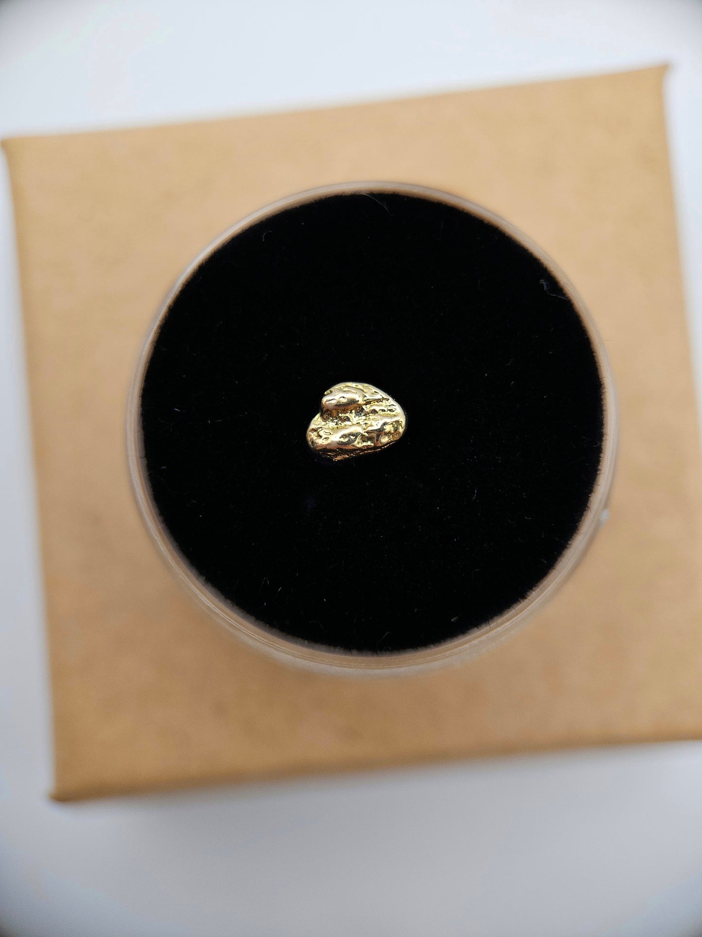 Textured Cloud - 14ct solid gold threadless end